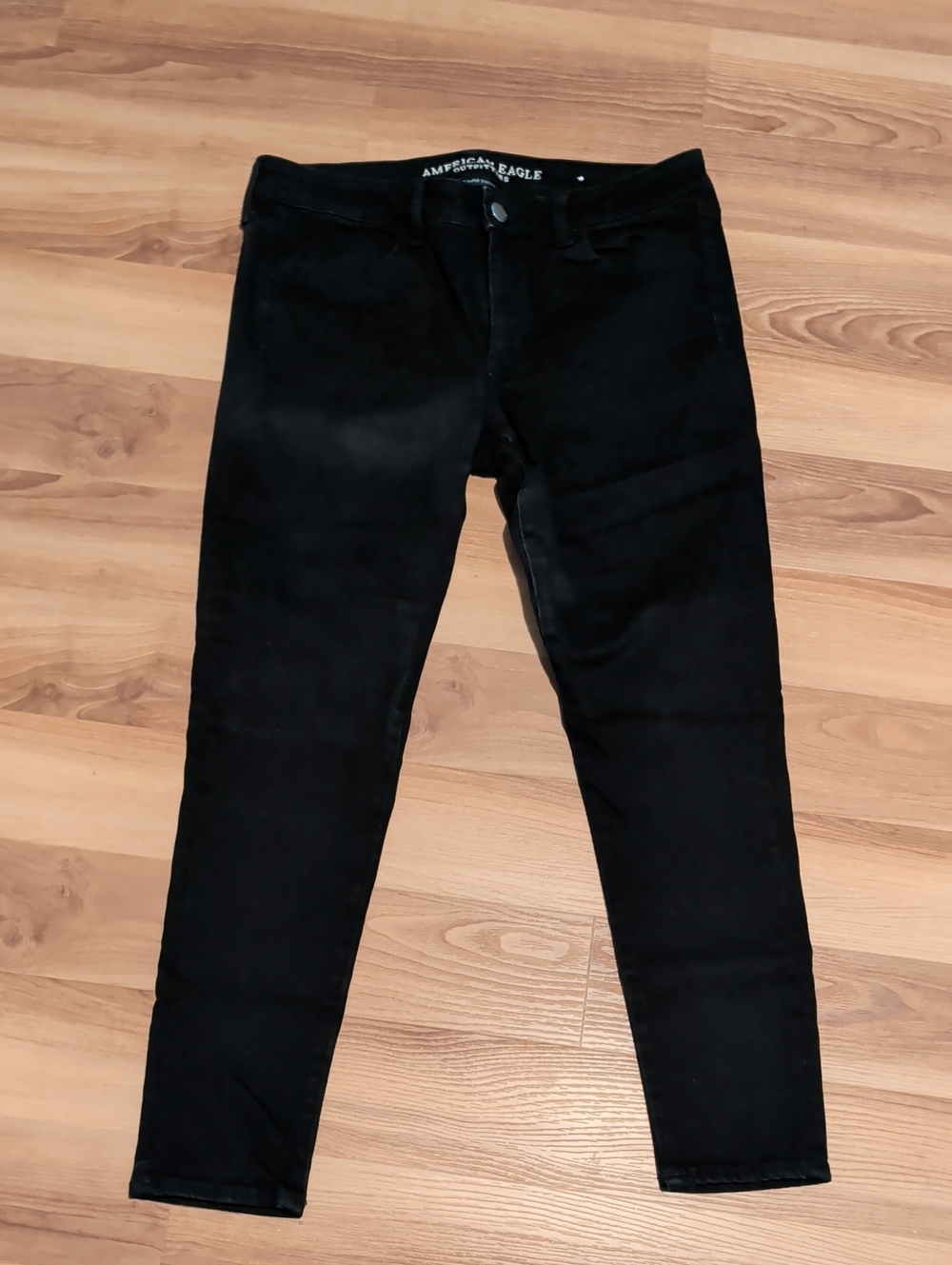 American Eagle Outfitters Black Women's Skinny Jeans Size 14